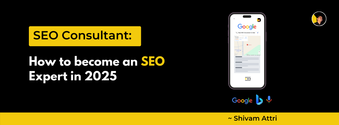 an image SEO Consultant: How to become an SEO Expert in 2025